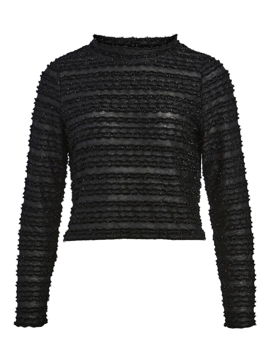 Object Collectors Item GLITTERED TOP, Black, highres - 23040579_Black_001.jpg
