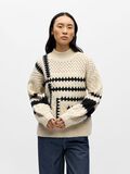 Product image thumbnail - DETAILED STRICKPULLOVER, White Sand | 2
