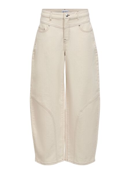 OBJECT SEAMED BARREL JEANS, Beige Denim, highres - 23050846_BeigeDenim_1342404_001.jpg