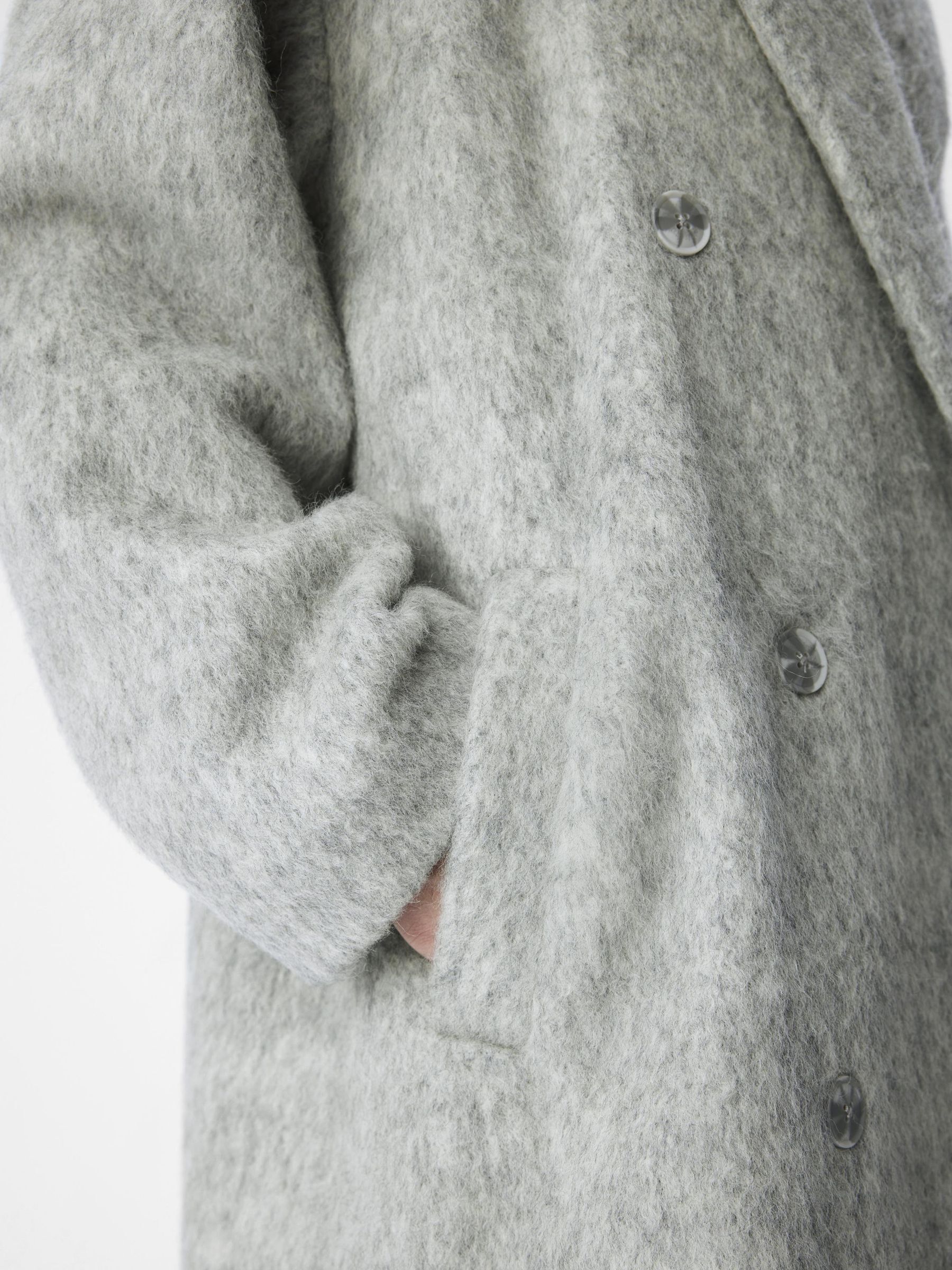 Light grey wool jacket outlet