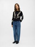 Product image thumbnail - KNITTED PULLOVER, Black | 4