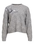 OBJECT DETAILED  KNITTED PULLOVER, Medium Grey Melange, highres - 23045535_MediumGreyMelange_001.jpg