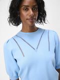 OBJECT PUFFÄRMAD STICKAD TOPP, Airy Blue, highres - 23044918_AiryBlue_006.jpg