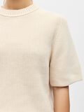 Product image thumbnail - KNITTED PULLOVER, White Sand | 5