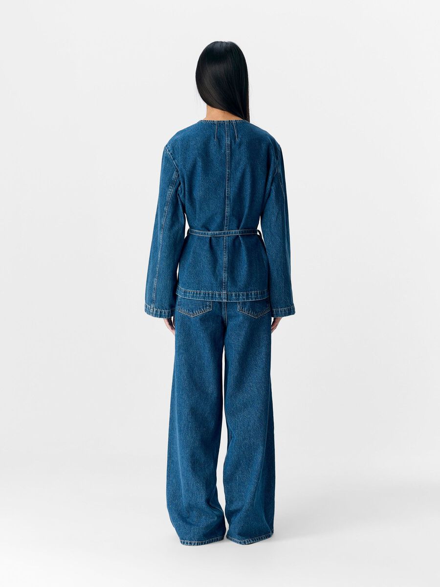 OBJECT BLAZER, Medium Blue Denim, highres - 23047849_MediumBlueDenim_004.jpg