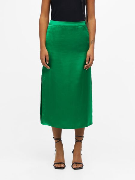 Object Collectors Item SATIN MIDI SKIRT, Fern Green, highres - 23040668_FernGreen_003.jpg
