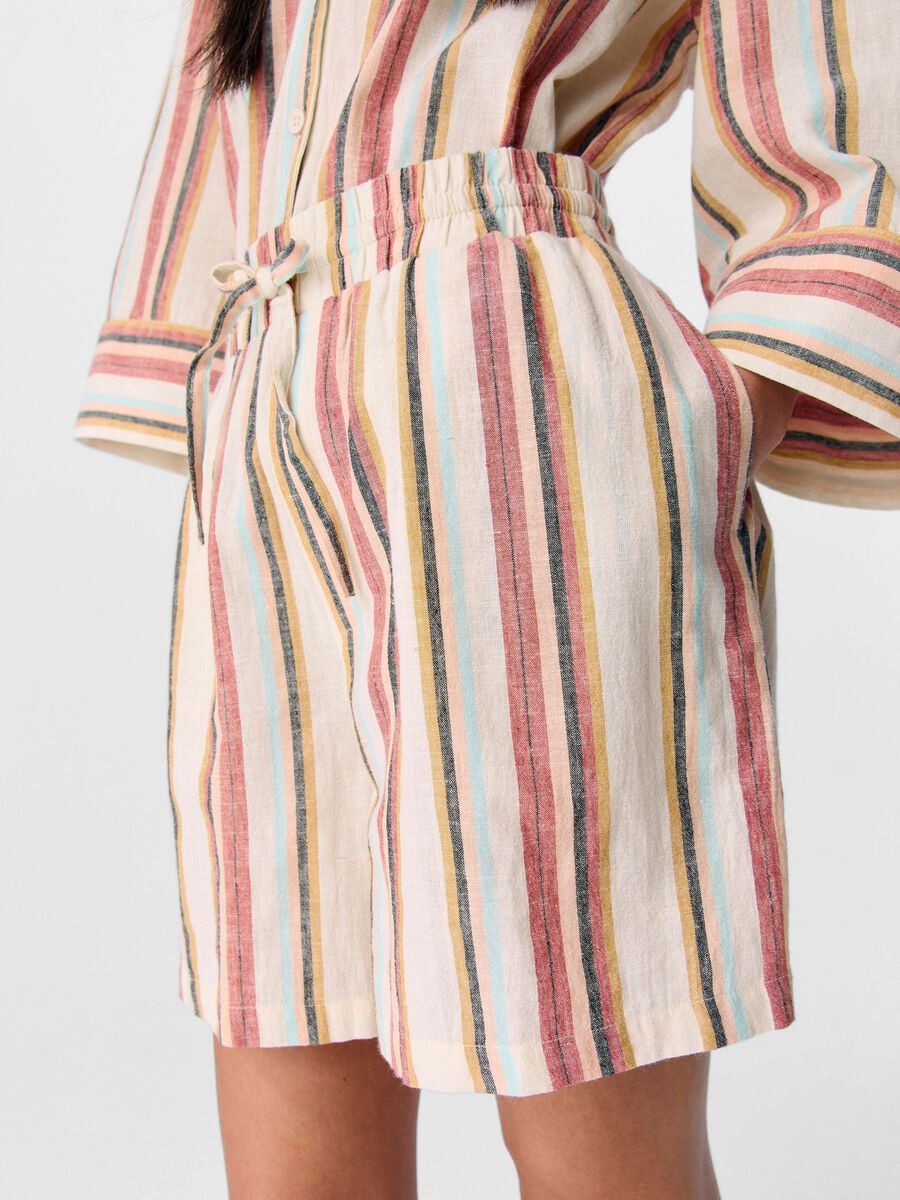 Carousel image - HIGH WAISTED SHORTS, Sandshell | 5