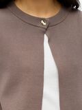 Product image thumbnail - SHORT SLEEVE CARDIGAN, Morel | 5