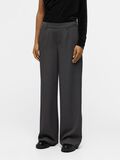 Product image thumbnail - OBJLISA TROUSERS, Medium Grey Melange | 3