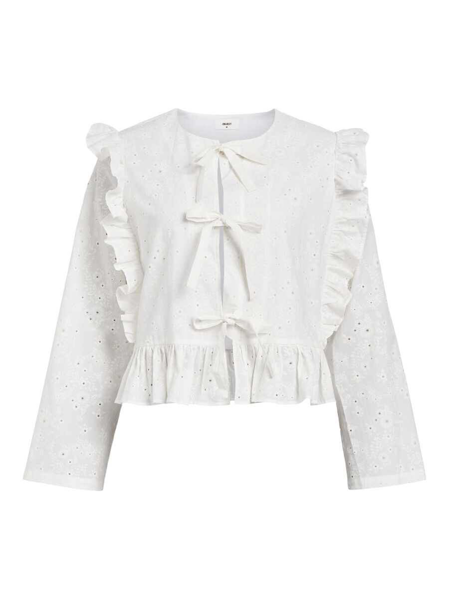 OBJECT JACQUARD BLOUSE, Cloud Dancer, highres - 23044602_CloudDancer_001.jpg
