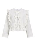 OBJECT JACQUARD BLUSE, Cloud Dancer, highres - 23044602_CloudDancer_001.jpg