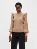 Object Collectors Item HIGH NECK KNITTED PULLOVER, Chipmunk, highres - 23036445_Chipmunk_003.jpg