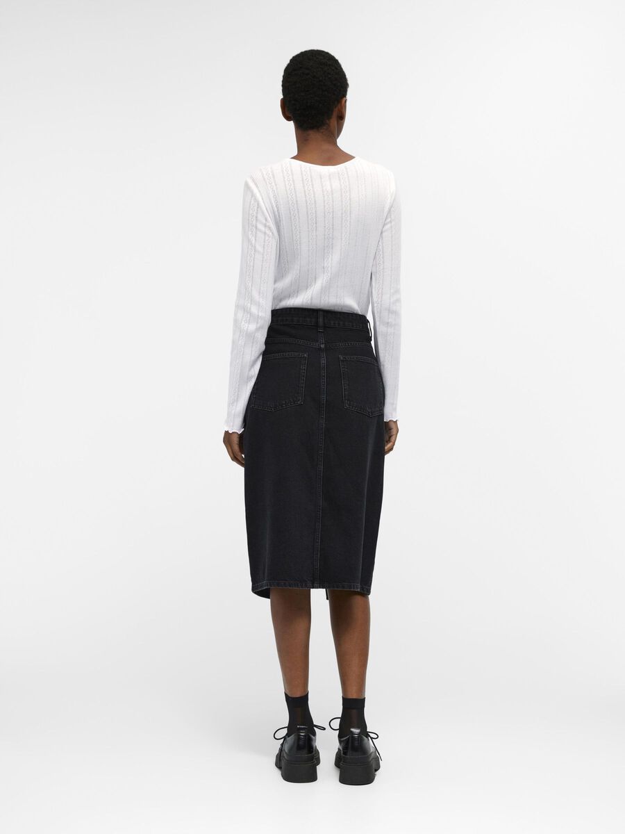OBJECT OBJHARLOW MIDI SKIRT, Black, highres - 23043873_Black_004.jpg