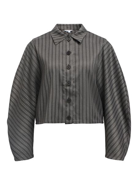 OBJECT STRIPED SHIRT, Ultimate Grey, highres - 23047986_UltimateGrey_1231441_001.jpg