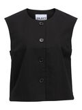 OBJECT CAP SLEEVED WAISTCOAT, Black, highres - 23046772_Black_001.jpg