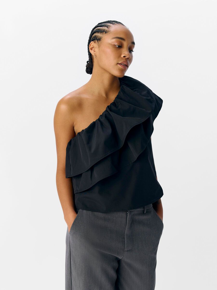 OBJECT ASYMÉTRIQUE TOP, Black, highres - 23045667_Black_003.jpg