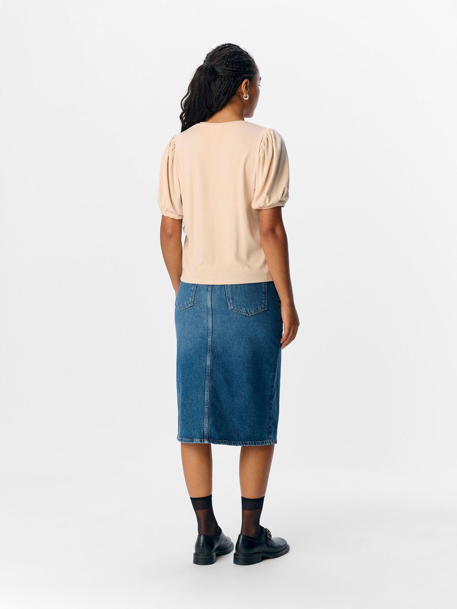 OBJECT BALLOON SLEEVED TOP, Sandshell, highres - 23034454_Sandshell_004.jpg