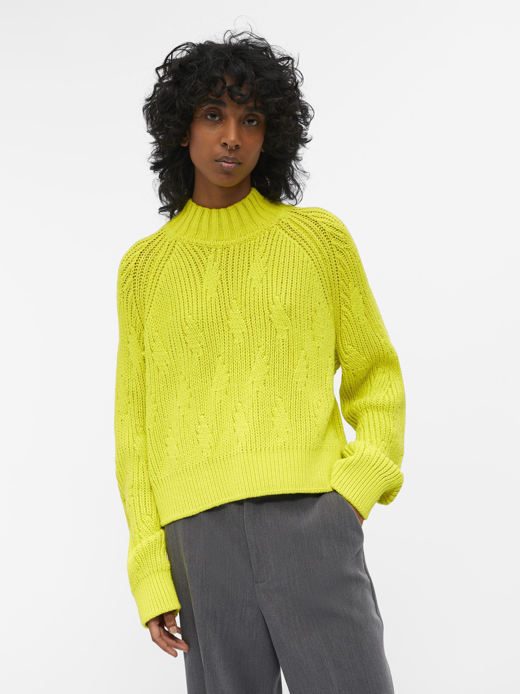PATTERNED PULLOVER Yellow .OBJECT CI Netherlands