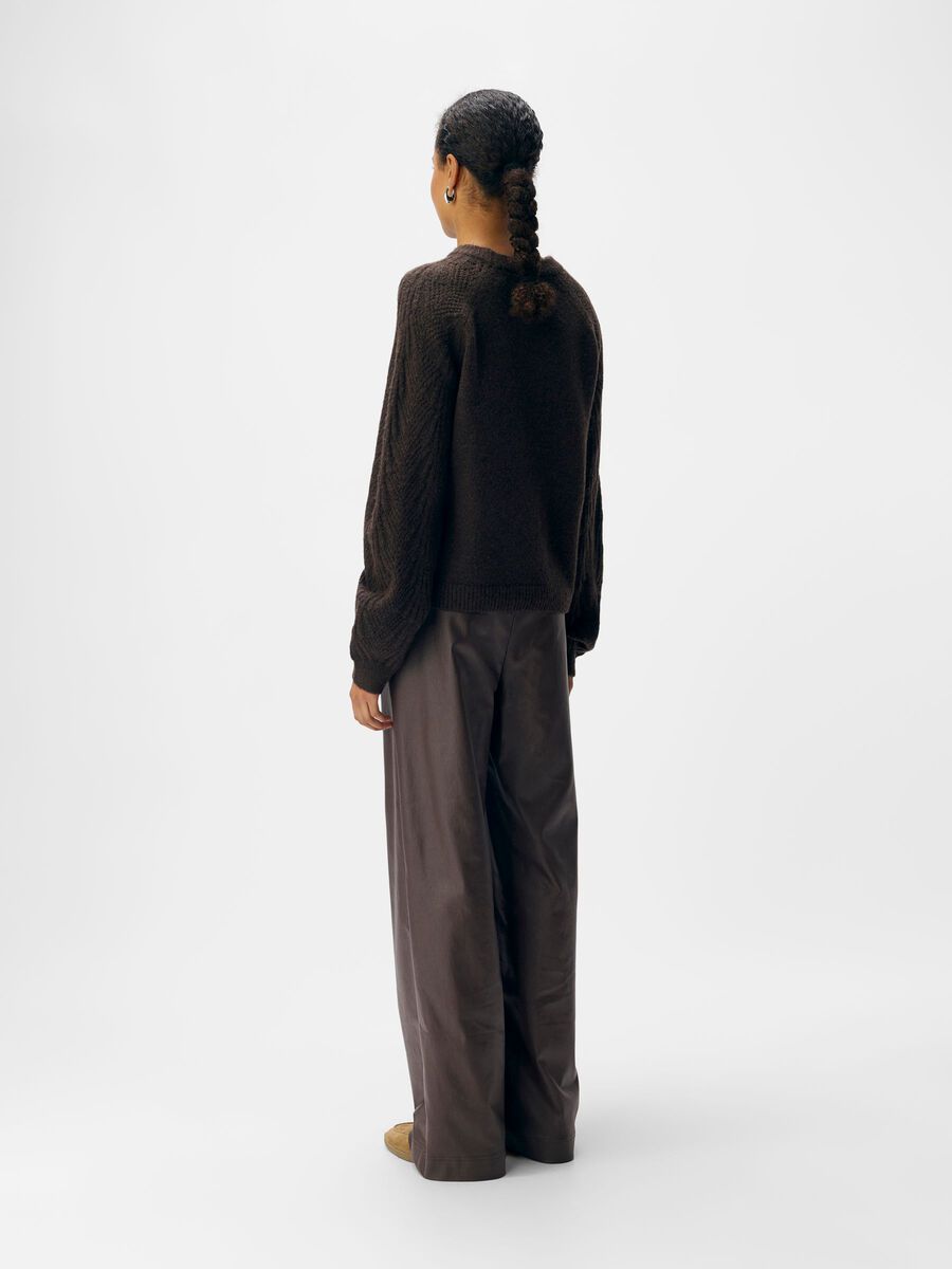 Product carousel image - STRICK PULLOVER, Seal Brown | 2