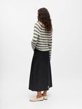 Product image thumbnail - COATED MAXI SKIRT, Black | 3