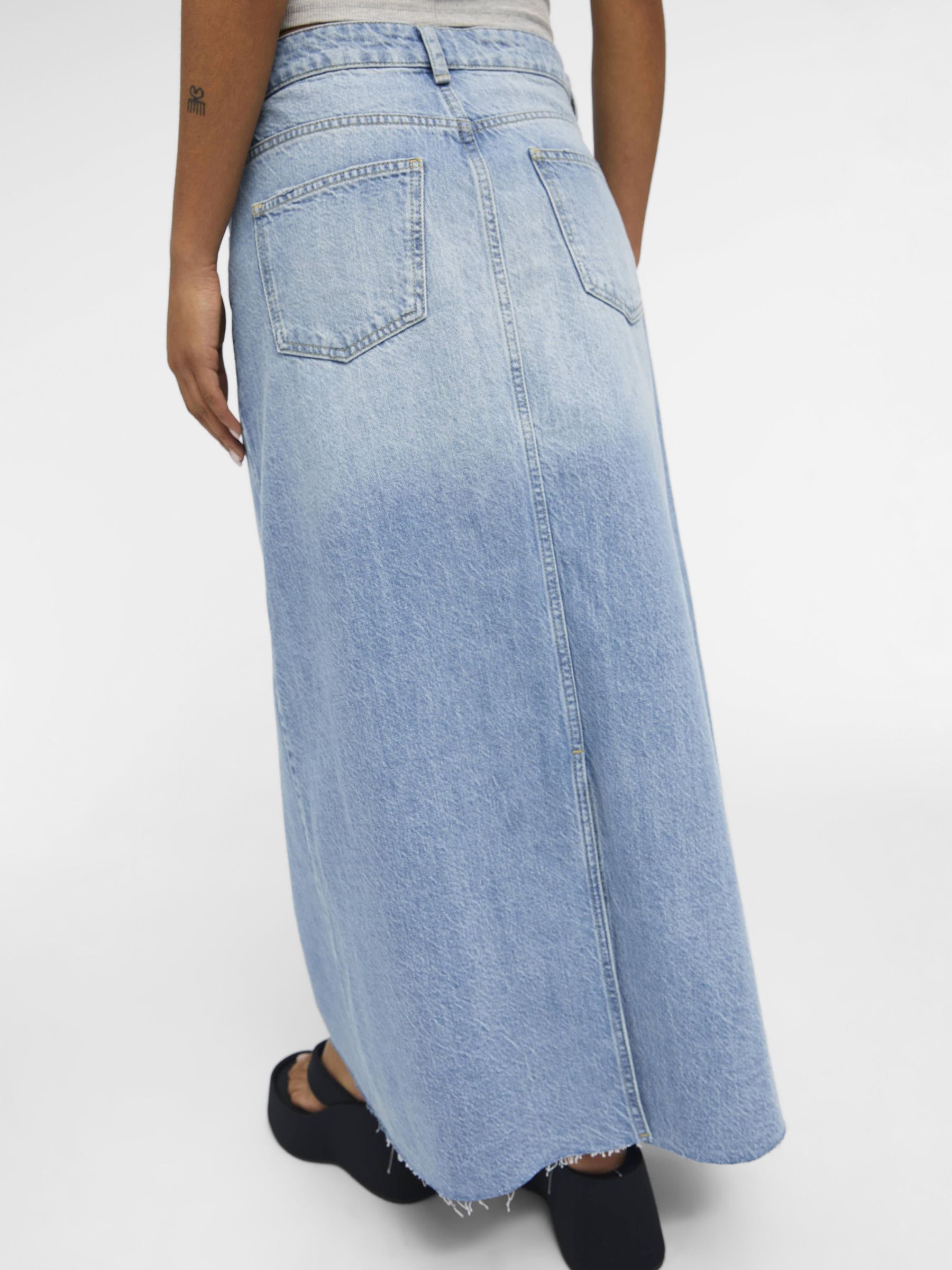 Long jean skirts 007 hotsell