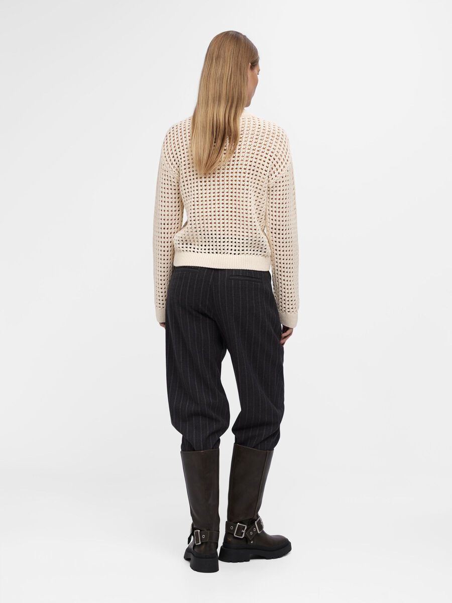 OBJECT OPEN WEAVE PULLOVER, Sandshell, highres - 23043512_Sandshell_004.jpg