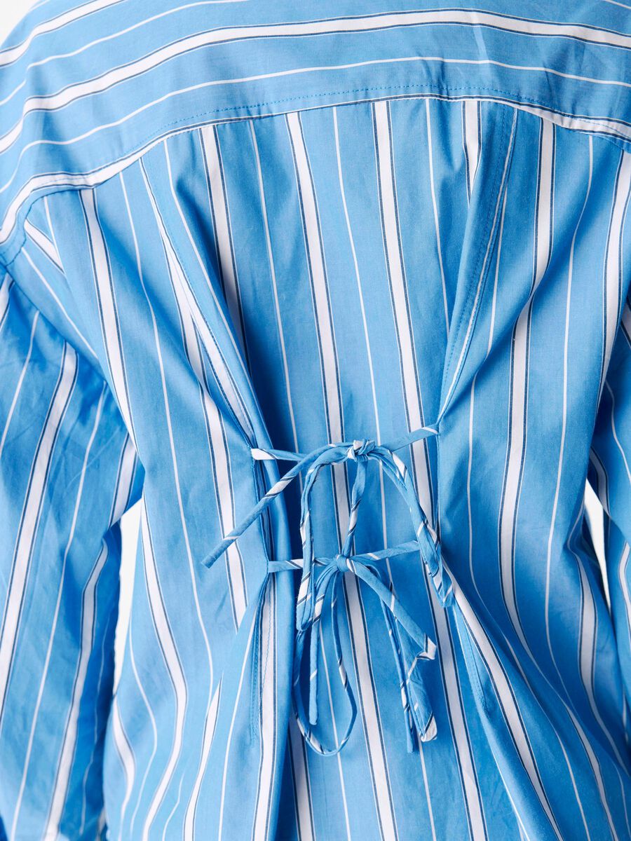 Carousel image - STRIPED SHIRT, Cornflower Blue | 5