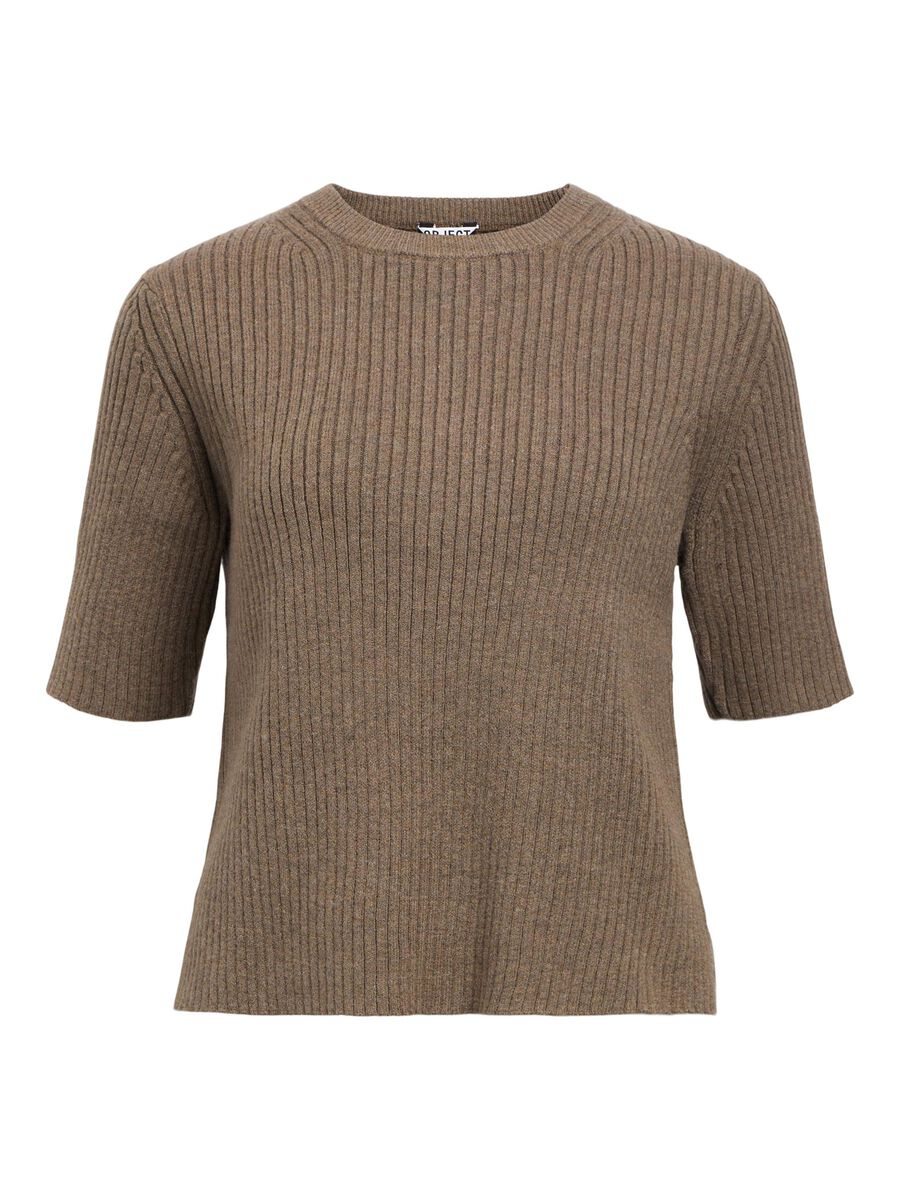 OBJECT RIBBEDE STRIKKET TOP, Morel, highres - 23046911_Morel_1225505_001.jpg