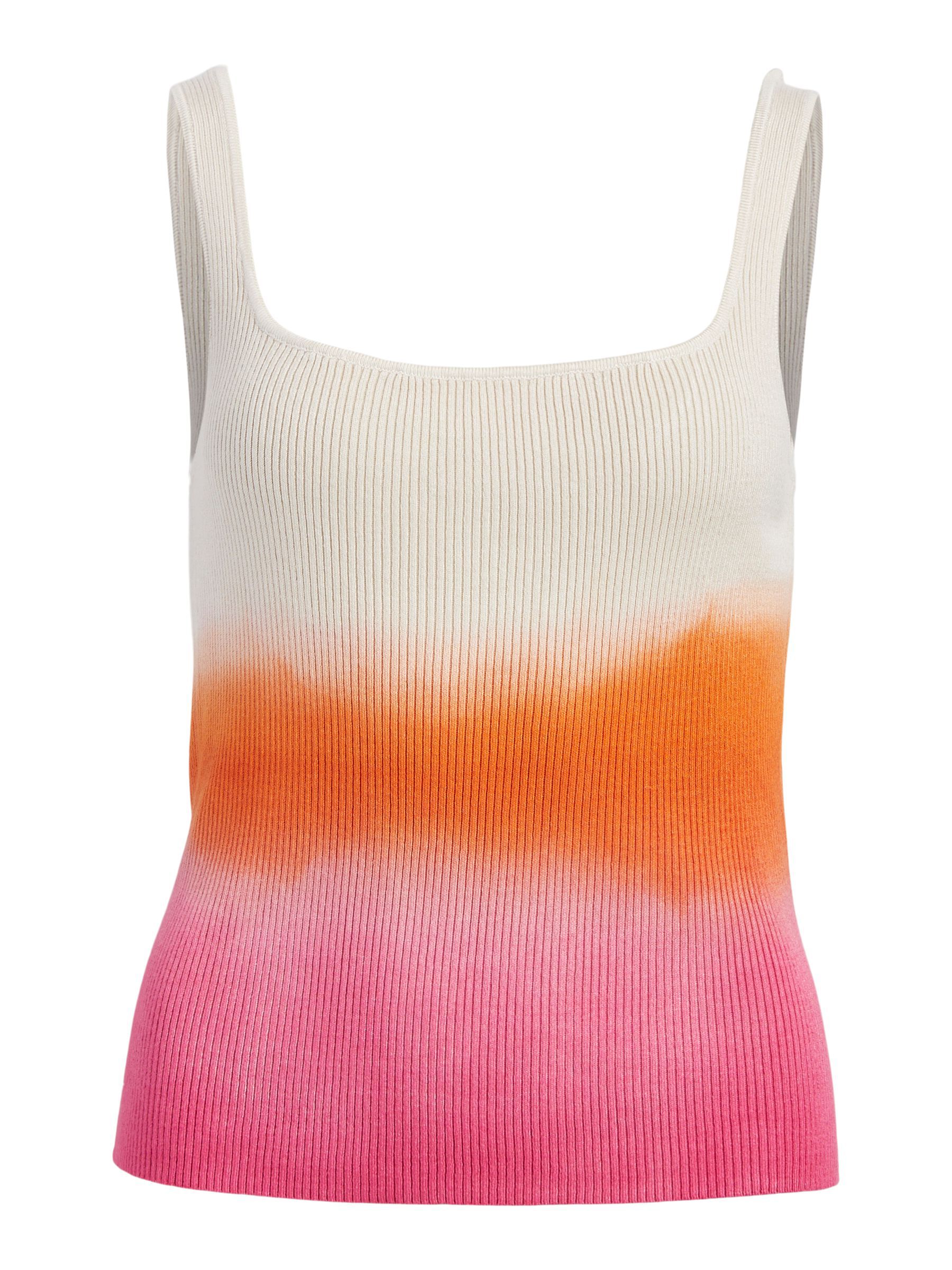 Tie dye knit top top
