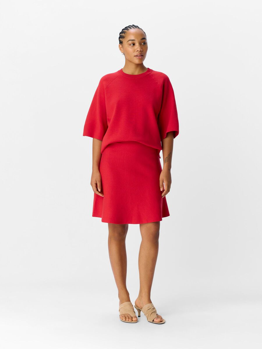 OBJECT KNITTED MINI SKIRT, Barbados Cherry, highres - 23045393_BarbadosCherry_005.jpg