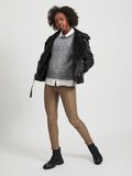 OBJECT BELTED FAUX SHEARLING JACKET, Black, highres - 23033495_Black_005.jpg