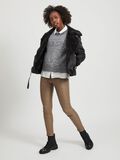 Object Collectors Item BELTED FAUX SHEARLING JACKET, Black, highres - 23033495_Black_005.jpg