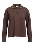 OBJECT POLO A MANICHE LUNGHE, Seal Brown, highres - 23046563_SealBrown_001.jpg