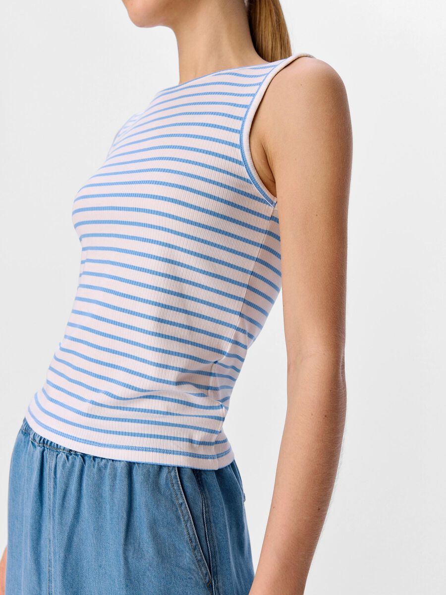 Product carousel image - STREIFEN TANKTOP, White | 4