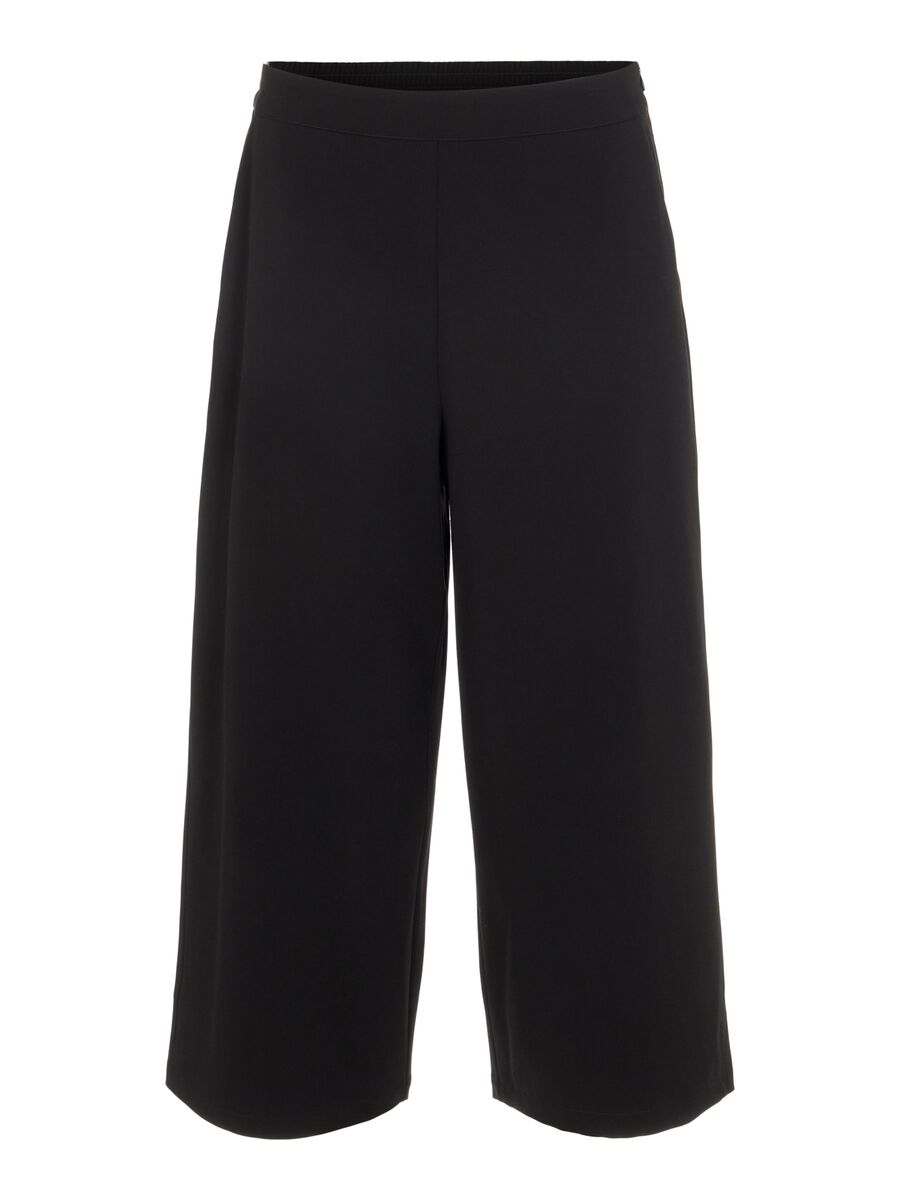 OBJECT CULOTTE TROUSERS, Black, highres - 23034468_Black_001.jpg