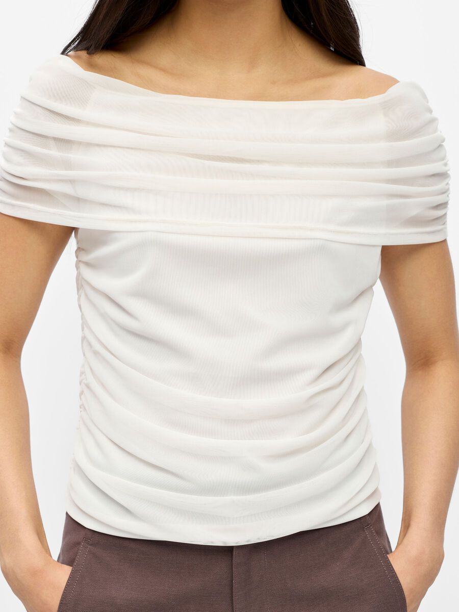Carousel image - TOP OFF-SHOULDER, Cloud Dancer | 5