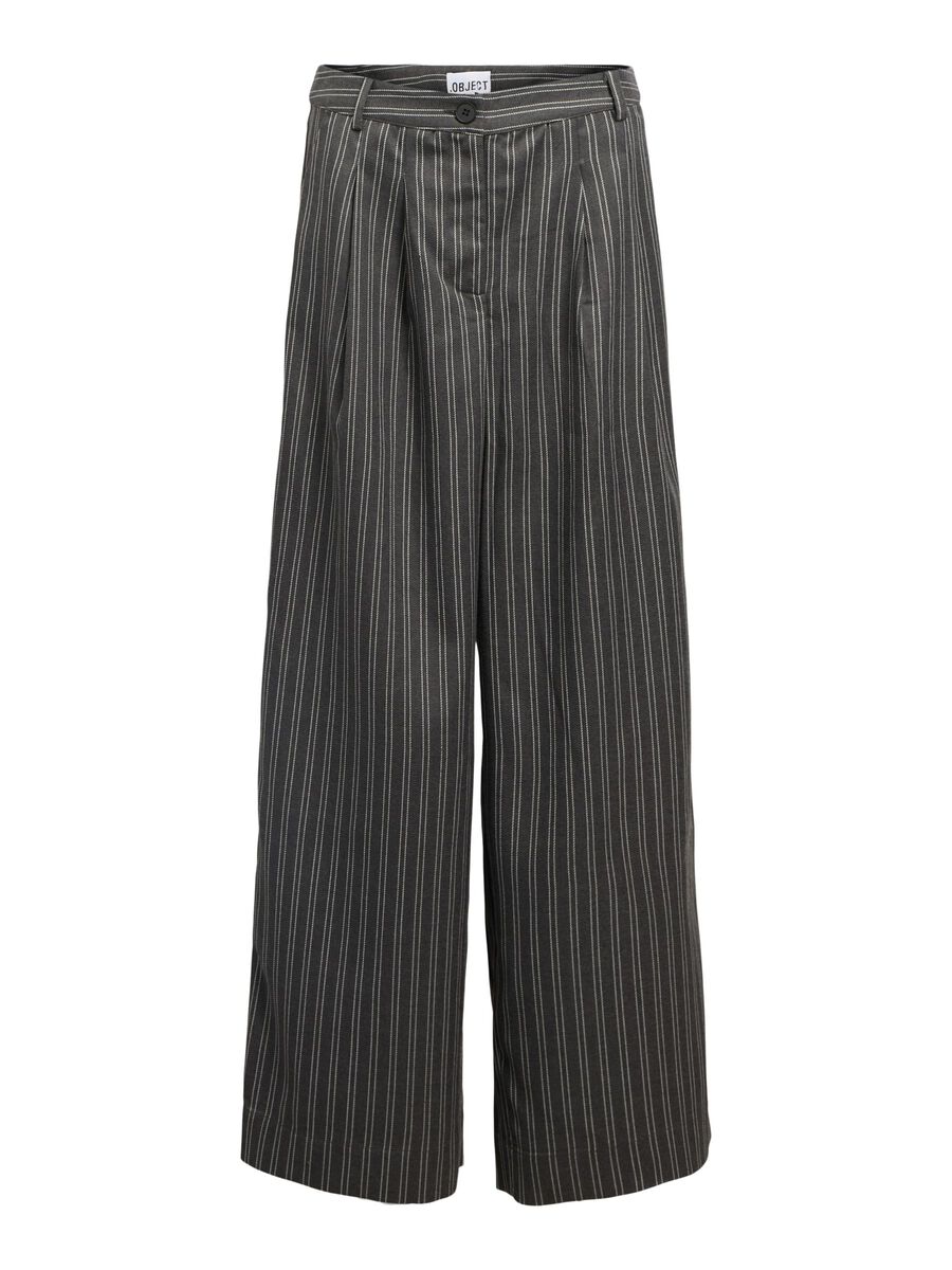 Product carousel image - WIDE LEG TROUSERS, Ultimate Grey | 2