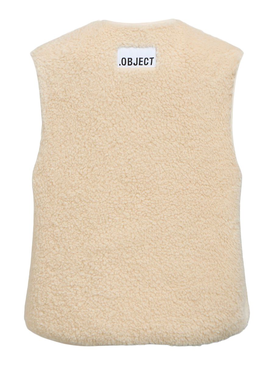 Carousel image - FLEECE WESTE, Sandshell | 2