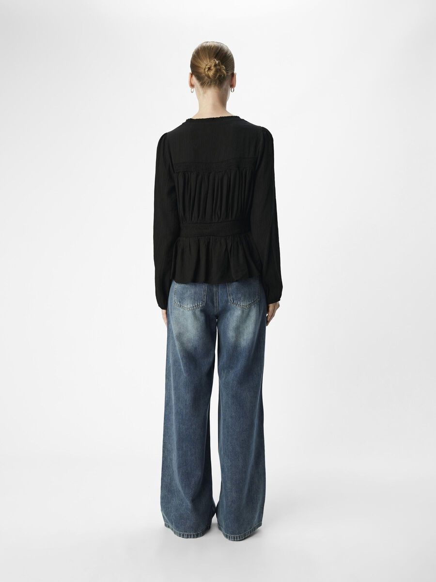 OBJECT GESMOKT TOP, Black, highres - 23045292_Black_004.jpg