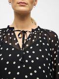 Product image thumbnail - POLKADOT MAXI JURK, Black | 5