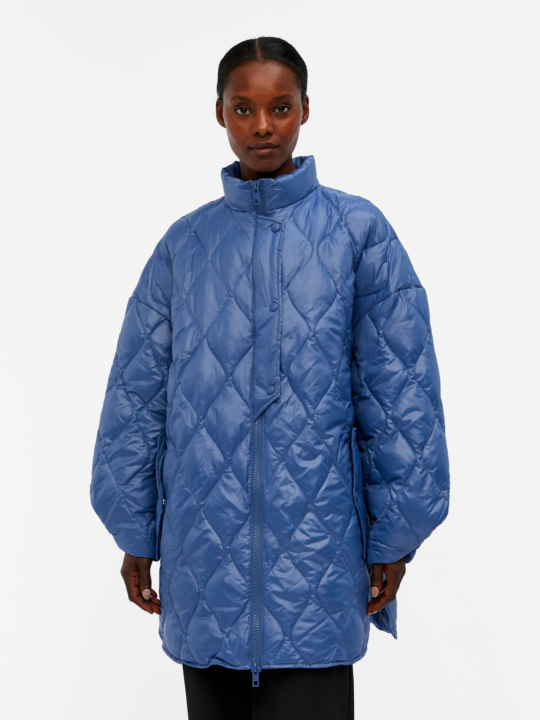 Quilted down clearance coat