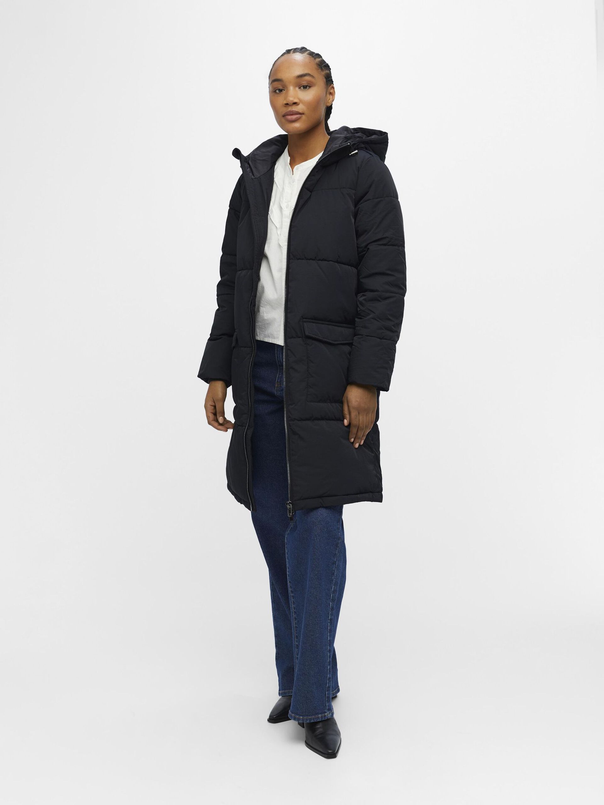 Carousel image - OBJZHANNA VESTE MATELASSÉE, Black | 5