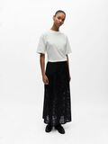 Product image thumbnail - EMBROIDERED MAXI SKIRT, Black | 4