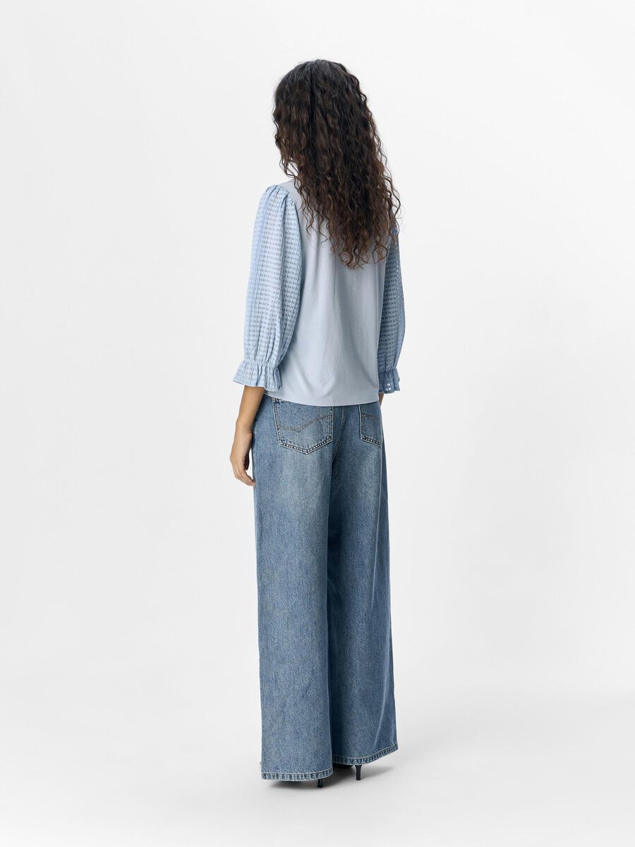 OBJECT 3/4 SLEEVED TOP, Kentucky Blue, highres - 23045997_KentuckyBlue_004.jpg