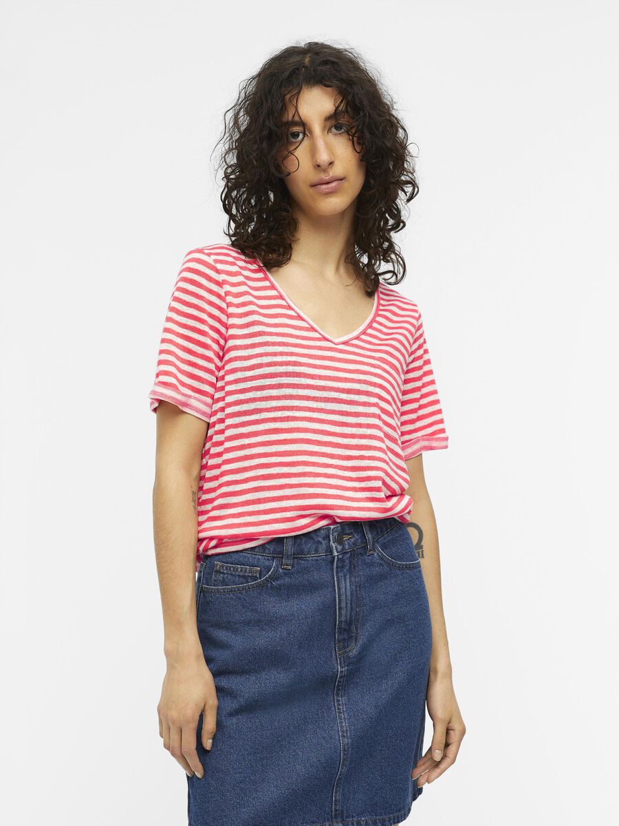 Carousel image - OBJTESSI T-SHIRT, Paradise Pink | 6