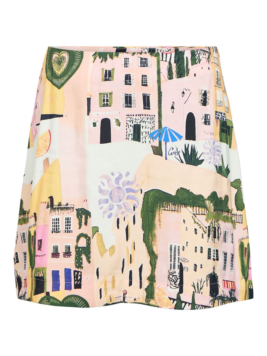 Product carousel image - IMPRIM&Eacute; MINI-JUPE, Begonia Pink | 2