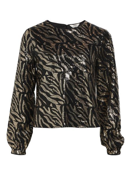 Object Collectors Item SEQUIN BLOUSE, Black, highres - 23043906_Black_1095668_001.jpg
