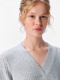 Product image thumbnail - VESTIDO MAXI, Light Grey Melange | 5