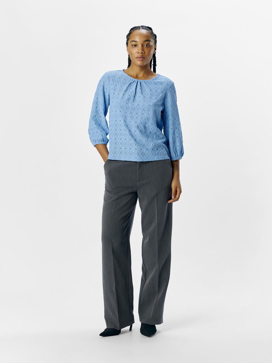 Carousel image - KANT TOP, Cornflower Blue | 4