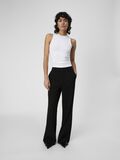Object Collectors Item ROUND NECK SLEEVELESS TOP, White, highres - 23034452_White_005.jpg